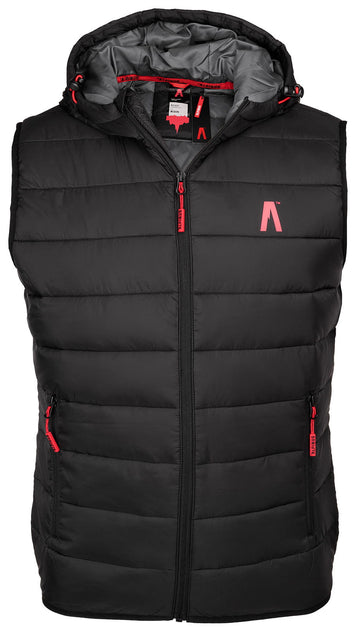 Chaleco hombre Alpinus Athos Body Warmer con capucha - BR43351 - negro - depor8